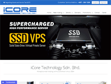 Tablet Screenshot of icore.com.my