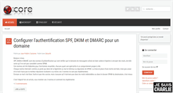 Desktop Screenshot of blog.icore.fr
